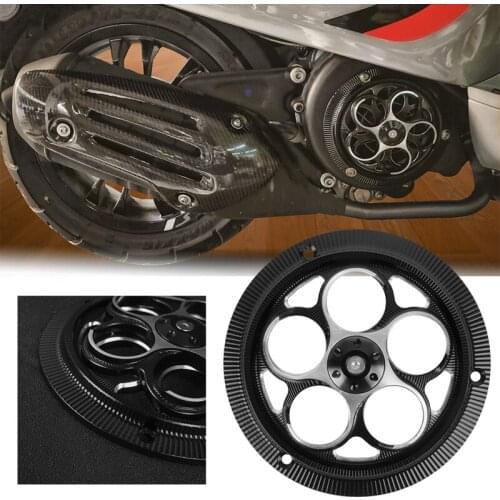 Motorcycle Engine Cover Fan Guard Radiator Protection Cover for Piaggio Vespa Sprint Primavera 150 125 2013-2021