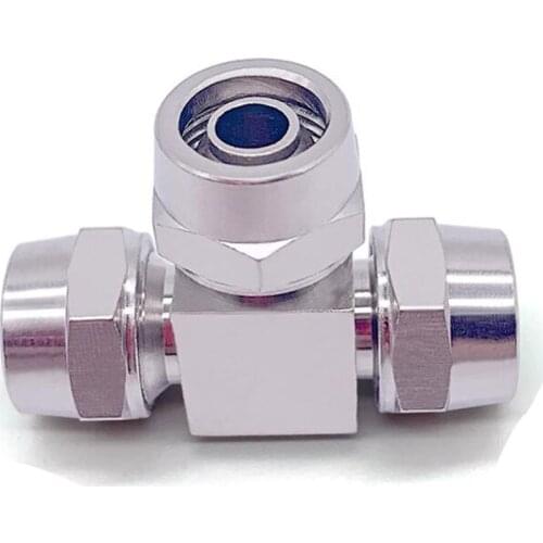 Pneac T Brass Pneumatic Screw Thread Quick Connectors Fitting PE 4MM-16MM Gas Hose Tube One Touch Push Into