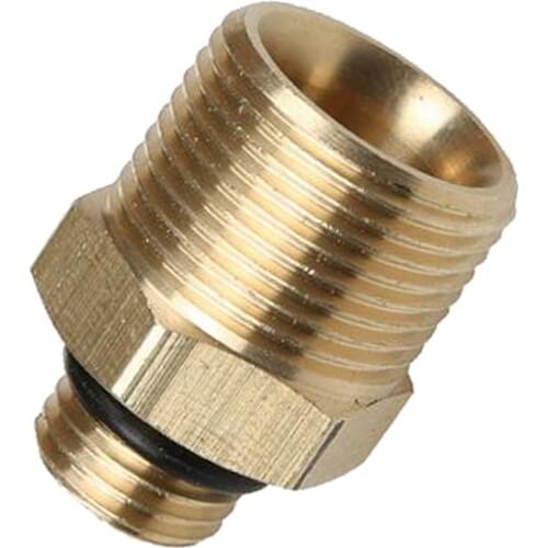 Brass Car Washer Adapter 1/4'' To M22 Foam Lance Pressure Washer Connector