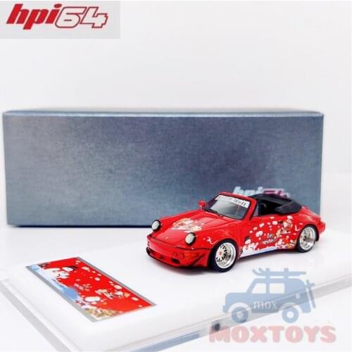 HPI64 1:64 RWB 964 Roadster Christmas Special edition Resin Model Car