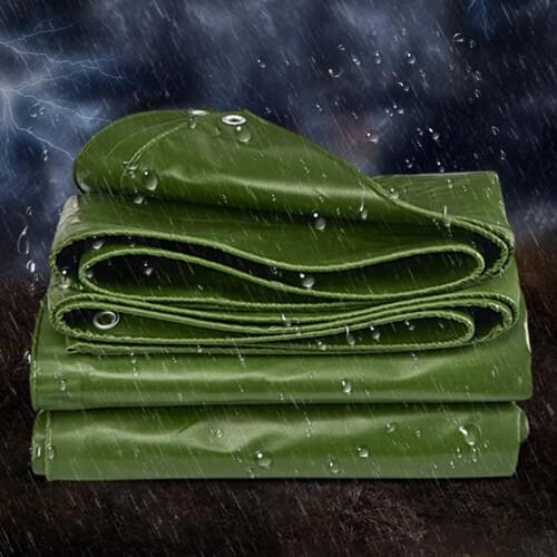2x3m Thick 0.6mm Tarpaulin Rainproof Cloth Outdoor Waterproof Oilcloth Oxford Cloth Garden Plants Car Shed Cover Rainproof Sail