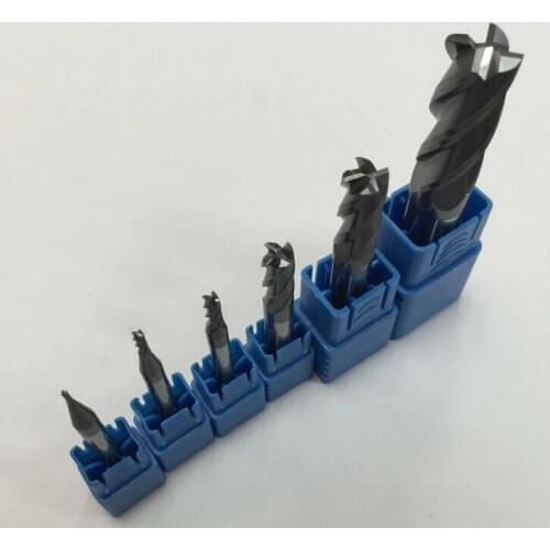 New HRC50 4flute 1.5mmX4X4 X50MM Coat Carbide End millng CNC Milling