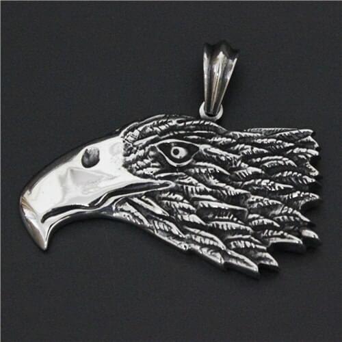 316L Stainless Steel Newest Biker Eagle Pendant Mens Stainless Steel Fashion Pendant