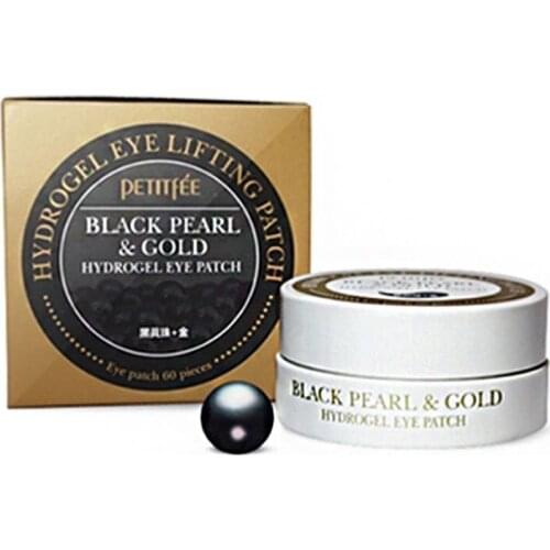 [PETITFEE] Black Pearl & Gold Hydrogel Eye Patch (1.4g*60pcs)