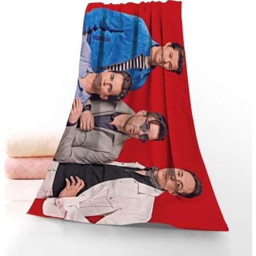The Boys In The Band Towel Printed Cotton Face/Bath Towels Microfiber Fabric For Kids Men Women Shower Towels 70X140cm