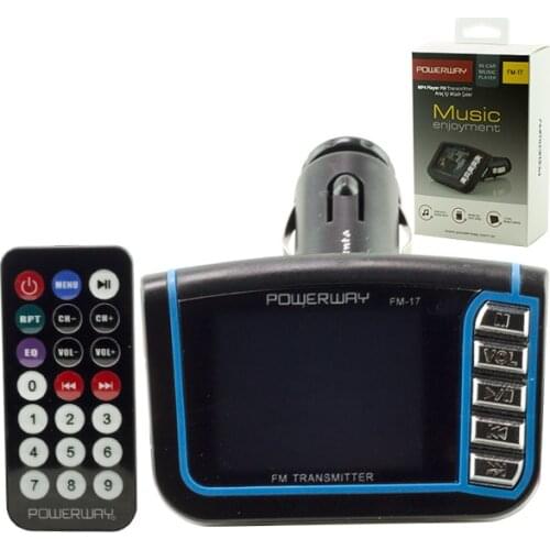 POWERWAY FM-17 2GB VIDEO TEK OPERATED FM TRANSMITTER
