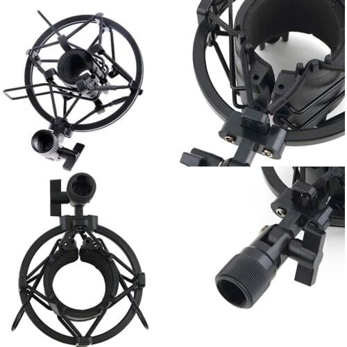Universal Mic Microphone Shock Mount Clip Holder Studio Sound Recording