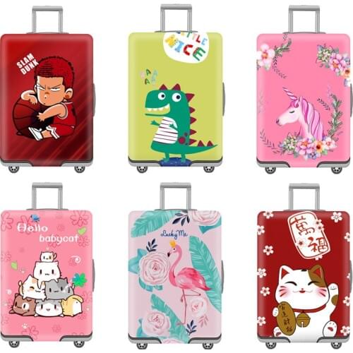 Thickened High Elastic Luggage Cover Protector Dustproof18-32 Inch Trolley Suitcase Case Protective Covers Travel Accessories