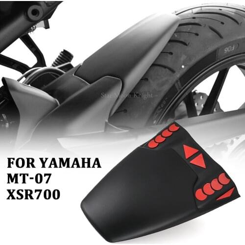 Motorcycle Rear Mudguard Fender Rear Extender Extension For YAMAHA MT07 MT 07 MT-07 2013 - 2017 XSR700 XSR 700 2016 - 2020