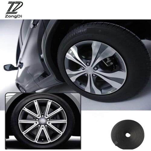 ZD 8m Car Wheels Rims Protector Stickers for Citroen C4 C5 Kia Cerato Sorento Ceed Opel Astra H J G Insignia Vectra Accessories