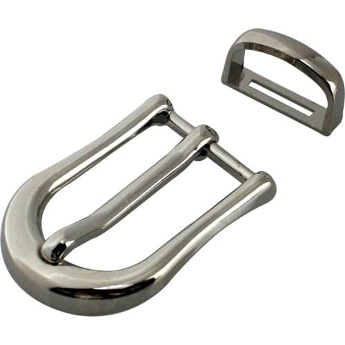 1pcs 20mm Metal Tri Glide Belt Buckle Middle Center Bar Mens Single Pin Buckle Leather Belt Bridle Halter Harness Adjustment