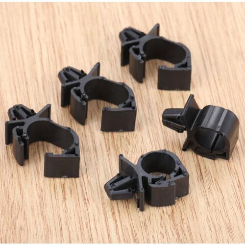 10Pcs Car Wiring Harness Fastener for All Car Auto Route Fixed Clips Corrugated Pipe Tie Wrap Cable clamp