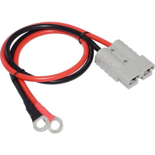 10AWG 0.5m 1m 50A 600V SH50 Plug to O Type Terminal Solar Extend Cable