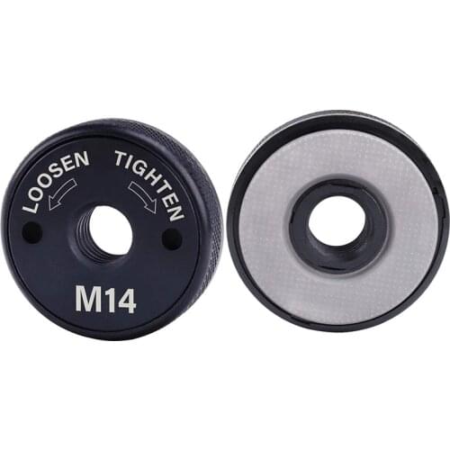 Quick Clamping Nut M14 Angle Grinder Clamping Nut 115mm-230mm Flange Nut Tool Power Replacement for Makita