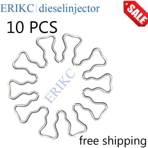 F 00R J00 322 ERIKC Hot Sale DIESEL Common Rail INJECTOR CLIPS F OOR J00 322 nozzle clip FOORJ00322 include10pcs