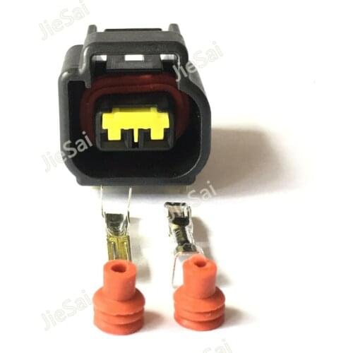 Furukawa FW-C-2F-B 2 Pin Ignition Coil Automotive Connector Wire Harness Female Waterproof Plug For Ford Focus