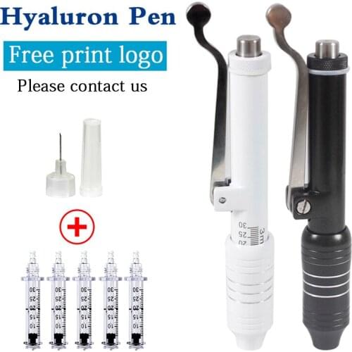 High Pressure Hyaluron Pen No-Needle Mesotherapy Injection Hyaluronic Acid Gun For Wrinkle Removal Lip Lifting Beauty Nebulizer