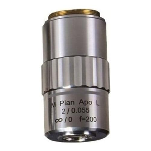 Best sell! Mitutoyo style 95mm LWD APO objective 2X Top Microscope Advanced M PLAN APO Objective for Semi Inspection field