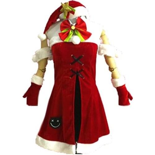 Hot Game Girls Frontline Winter Fairy SVD Cosplay Costume dress Battle Unifrom Full Set with hat