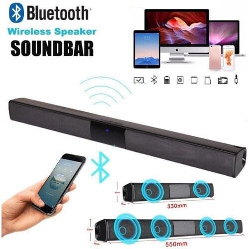 40W Bluetooth Speaker Wireless Subwoofer Multifunction TV Soundbar Echo Wall Caixa De Som Home Theater Remote Control Amplifier