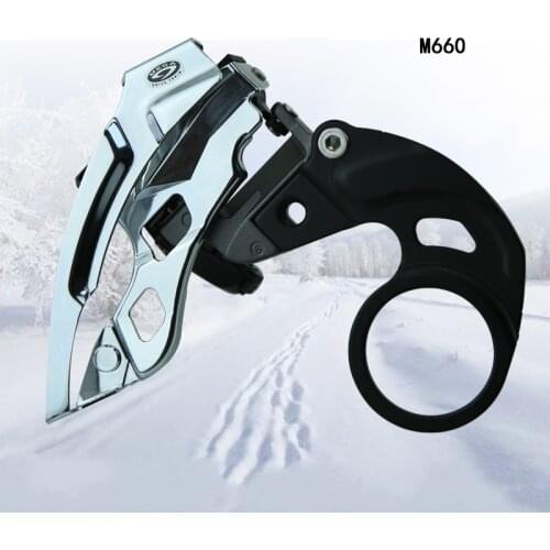 Shimano FD-M660-E Snow Bike Front Derailleur E-type 3x10-speed Iamok Bicycle Parts