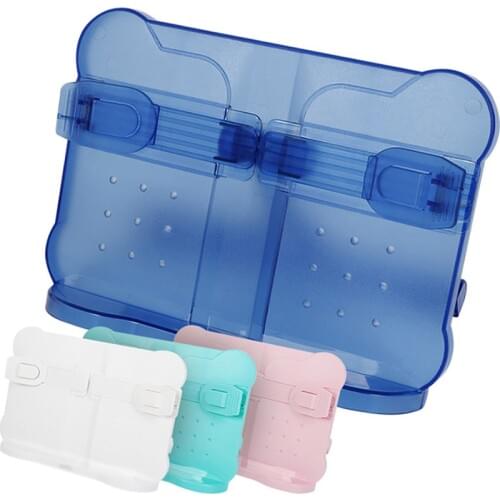 1pcs Reading Plastic Rack Durable Practical Bookends Book Stand Shelf for Office Home Children Kids Retractable Book Holder