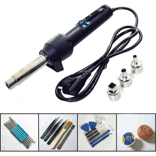 High Quality YIHUA 8858I Adjustable Portable Handheld Hot Air Gun Digital Display Hot Air Desoldering Station BGA Rework Station