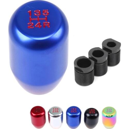 Racing 5 Speed Gear Shift Knob Aluminum Alloy JDM MT Gear Stick Shifter For Manual Transmission Replacements Car Accessories