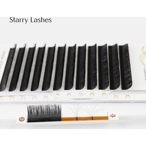 Russia Volume Lashes C D Curl Eyelashes Easy Fan Volume Lashes False Lashes Natural Thick Soft Lash Professional Lash