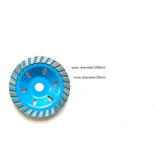 4" inch Diamond Segment Grinding CUP Wheel Disc Marble Grinder Terrazzo Granite Stone Description