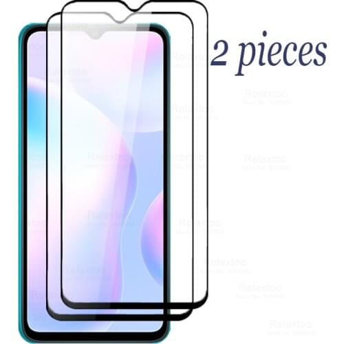 2pcs protective glass on redmi 9a case tempered glass for xiaomi redmi 9a 9 a a9 xiomi xaomi redmi9a Global Version cover coque