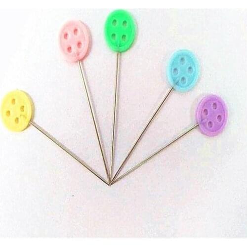 100Pcs/lot Sewing Accessories Patchwork Pins Sewing Pin with Box DIY Sewing Patchwork Pins Quilting Tool