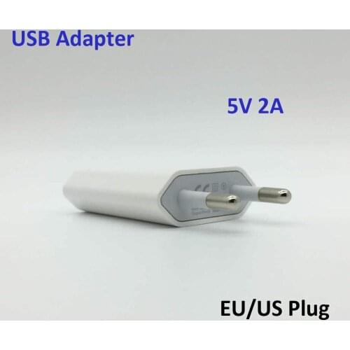 5V 2A USB Charger Adapter Wall Adapter Mobile Phone Micro Charging For Phone USB Travel Adapter