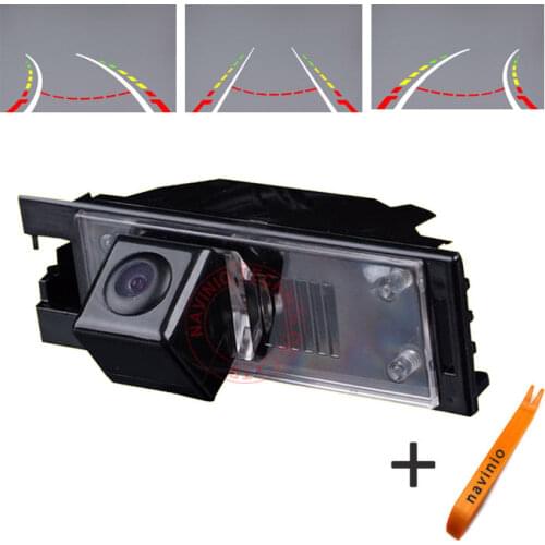 CCD car track camera reversing trajectory For Hyundai IX35 from 2010 rear view back up reverse car camera NTSC free shipping