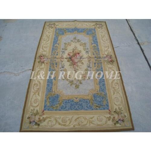 Free shipping 10K handmade needlepoint woolen rugs high quality 3'x5'=91x152cm 100% New Zealand Wool & Handmade carpet