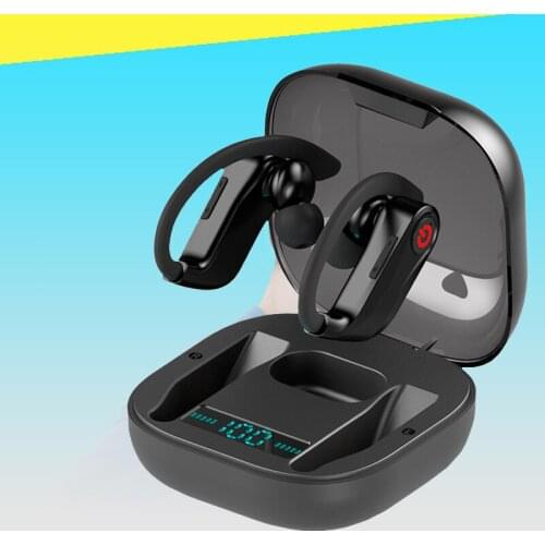 Bluetooth Earphone Wireless Headphones HBQ PRO Q62 TWS Waterproof LED Display Gaming Headset 9D Stereo Sound V5.0 For All Phone