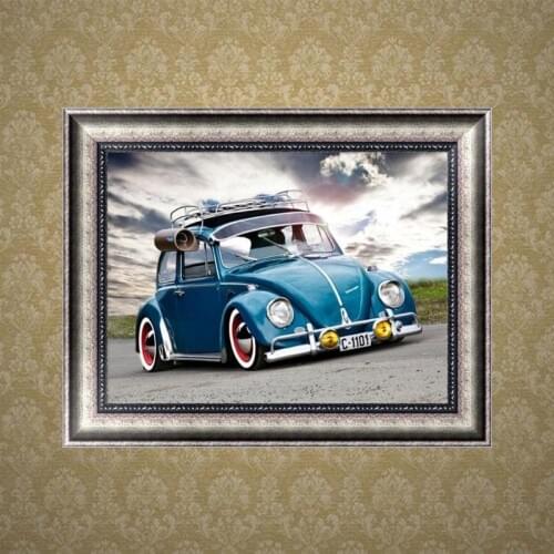 DIY Newest 5D Diamond Embroidery Painting Car Cross Stitch Kit Crafts Home Wall Decor