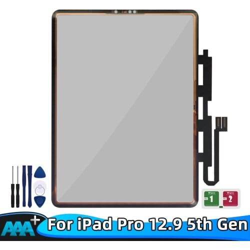For iPad 12.9 5th Gen A2378 A2461 A2379 A2462 Touch Screen Digitizer Touch Panel Front Glass Replacement