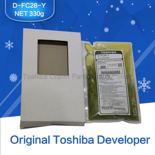 FC28-Y Developer For Original Toshiba Copier Model FC-2330C 2830C 2820C 2530C 3530C Yellow Color D-FC28-Y 6LH47947000