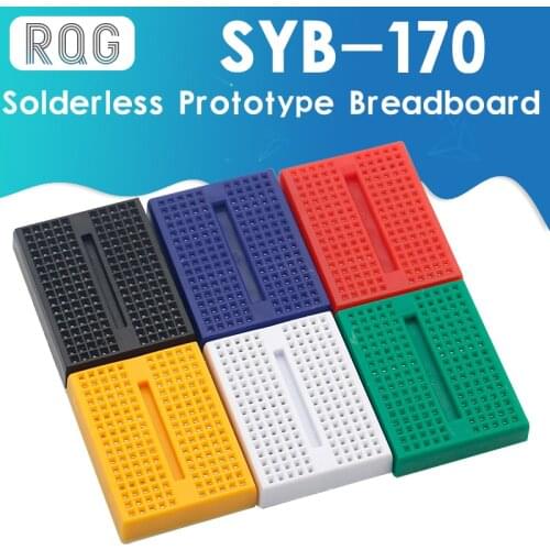 SYB-170 Mini Solderless Prototype Experiment Test Breadboard 170 Tie-points 35*47*8.5mm