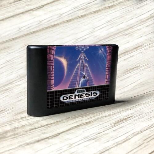 Phantasy Star III Generations of Doom - USA Label Flashkit MD Card for Sega Genesis Megadrive Video Game Console