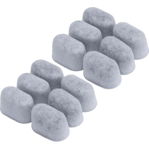 New 12Pcs Replacement Activated Charcoal Water Filters For Cuisinart Coffee Machines