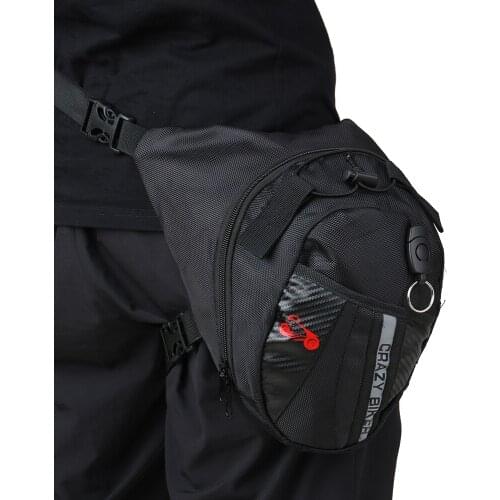 Portable Waterproof Motorcycle Riding Waist Bag Outdoor Leg Bag Elastic Belt Motorcycle Waist Bag Accessories