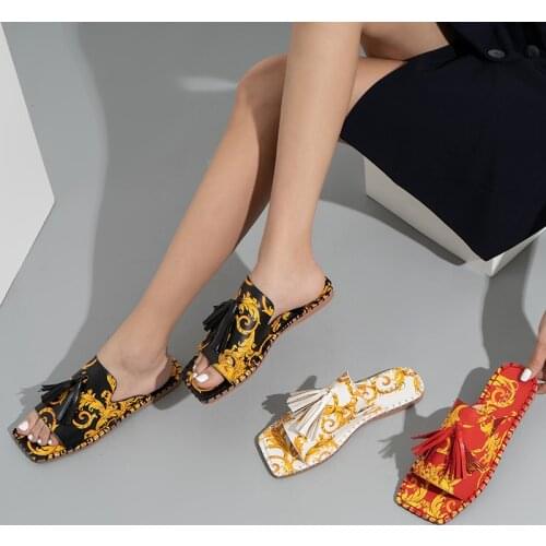 Womens Slippers Home Woman Beach Summer Shoes for Yezzy Slides 2021 Slip-on Flat Slipper Fashion Sliders Sabot Dress Casual