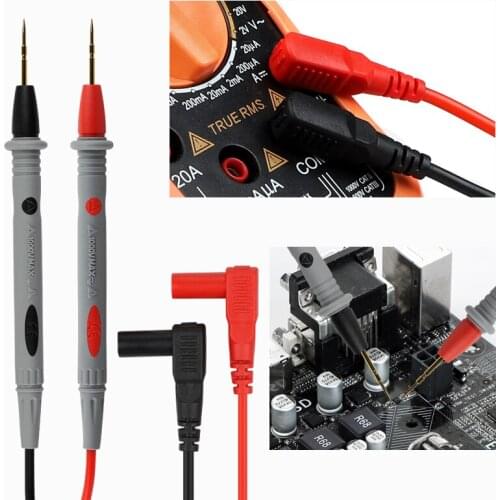 Kellyshun Universal Digital Multimeter Multi Meter Test Lead Probe Wire Pen Cable Multimeter Tester 20A1000V