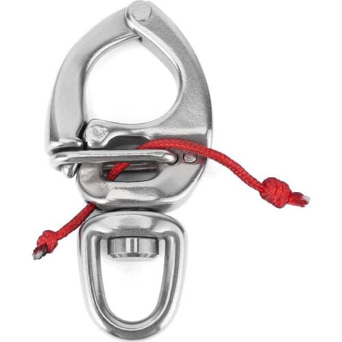 Snap Clasp 316 Stainless Steel Durable Universal Boat Snap Hook 360° Rotation for Ship Accessory for Hook Supplies
