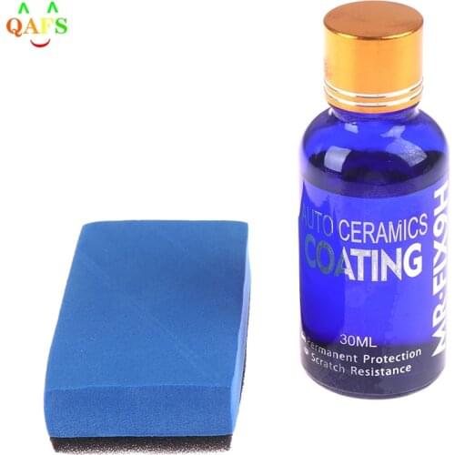 1Pcs 9H Car Liquid Ceramic Coat Hydrophobic Glass Coating Motocycle Paint Care Anti-scratch Car Polish 30ml