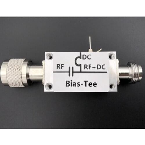 1PC N Head RF Feeder RF Blocker Bias Feed Bias Tee 10MHz-6GHz