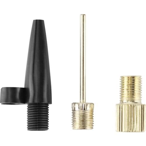 3pcs Bikes Tire Sports Ball Air Bump Inflator Kits Inflating Needle Adapter Pump Needles Adaptor New