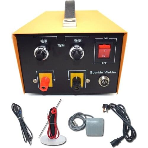 30A Jewelry Spot Welding Machine Hand Held Pulse Spot Welder For Ring Necklace Bracelet